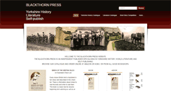 Desktop Screenshot of blackthornpress.com